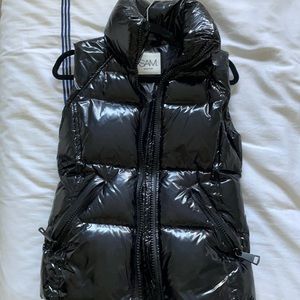 Sam Glossy Puffer Vest